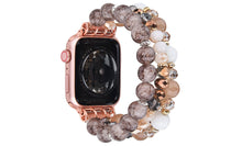 Load image into Gallery viewer, Beaded Apple Watch Elastic Bracelet Band
